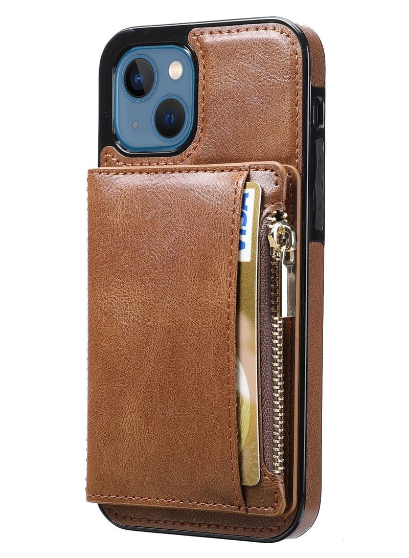 Suteni Leather Protective Back Cover Case Phone Case for iPhone - Image 1