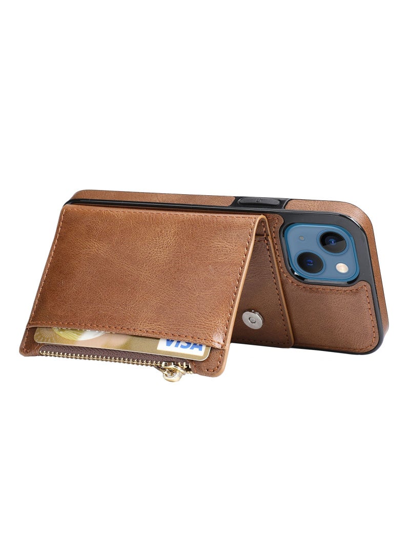 Suteni Leather Protective Back Cover Case Phone Case for iPhone - Image 2