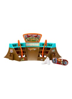 Hot Wheels Skate Stadium Playset Designed with Tony Hawk, 1 Exclusive Fingerboard & Pair of Skate Shoes, with Storage - pzsku/ZB7AD049276F567EB83A9Z/45/_/1694426970/682beed2-30c1-48e0-9c2a-f26c247a3191