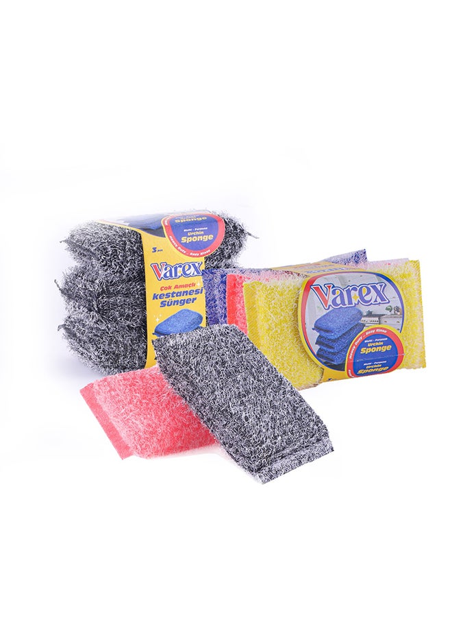 Varex Varex Urchin Sponge Colors 3 Piece 