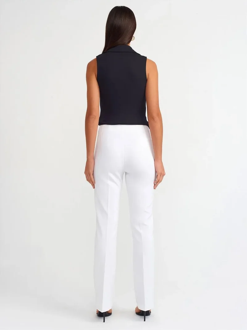 ديلفين DILVIN High-Waist Flare Pants