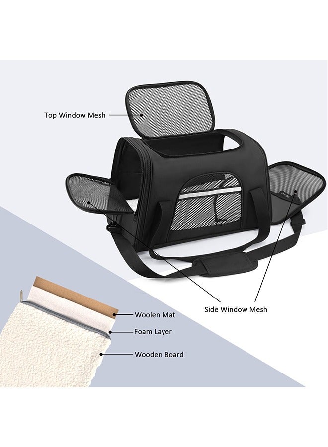 XiuWoo Upgraded Version Of The Portable Pet Bag Is Light And Breathable Black - Image 3