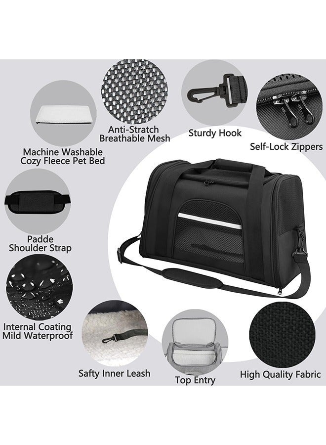 XiuWoo Upgraded Version Of The Portable Pet Bag Is Light And Breathable Black - Image 5