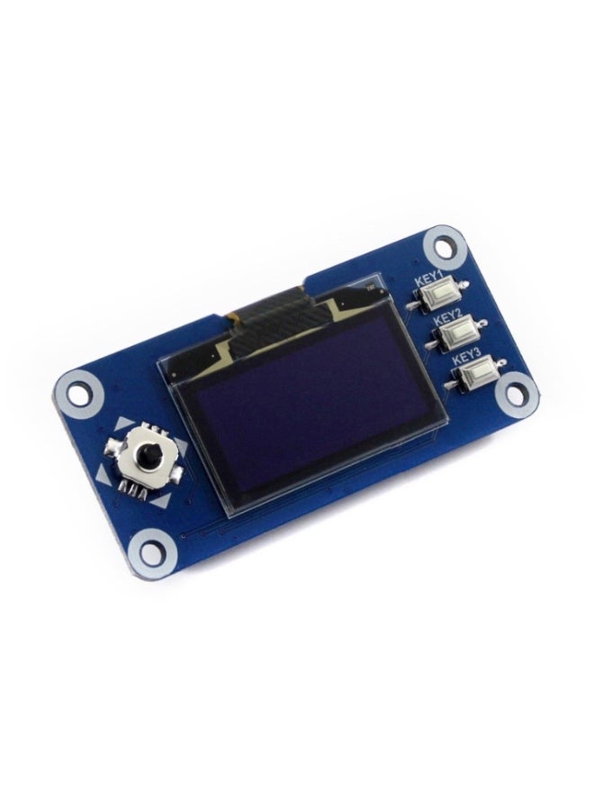Waveshare 1.3 inch 128×64 Pixels SPI/I2C Interface OLED Display HAT for Raspberry Pi - Image 2