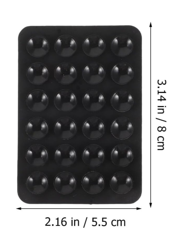 8 Pcs 4 Color Adhesive Silicone Suction Phone Case, Multipurpose Non Slip Phone Suction Cup, Universal Phone Sticky Grip, Suitable for Mirror Bathroom Home Kitchen  - Image 4