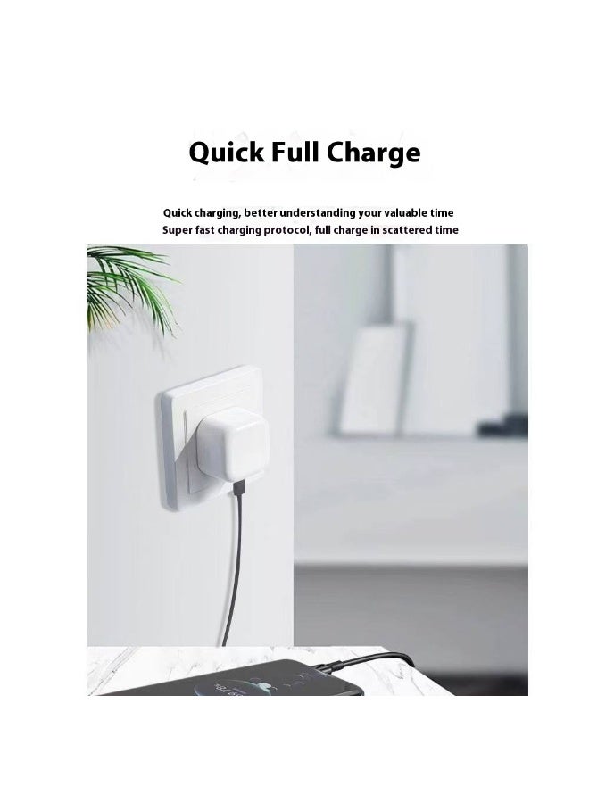 شاحن iPhone شحن سريع 35W USB-C محول طاقة السفر متوافق مع iPhone 16/15/14/14 Pro / 14 Pro Max / 14 Plus / 13/12 / SE2020/11 / XR / XS Max / X / iPad و Samsung Galaxy وجميع هواتف Type C - Image 5