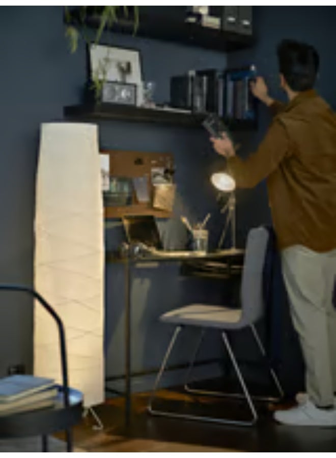 Ikea Laptop table, black/glass, 100x36 cm - Image 5