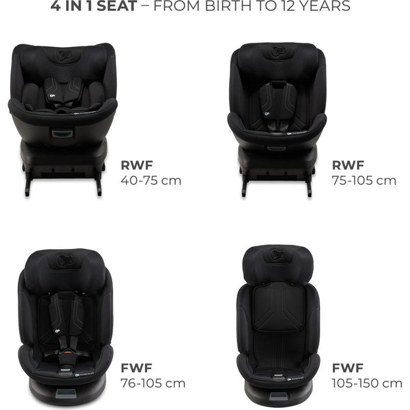 Kinderkraft - Xpedition 3 I-Size Car Seat - Black - Image 3