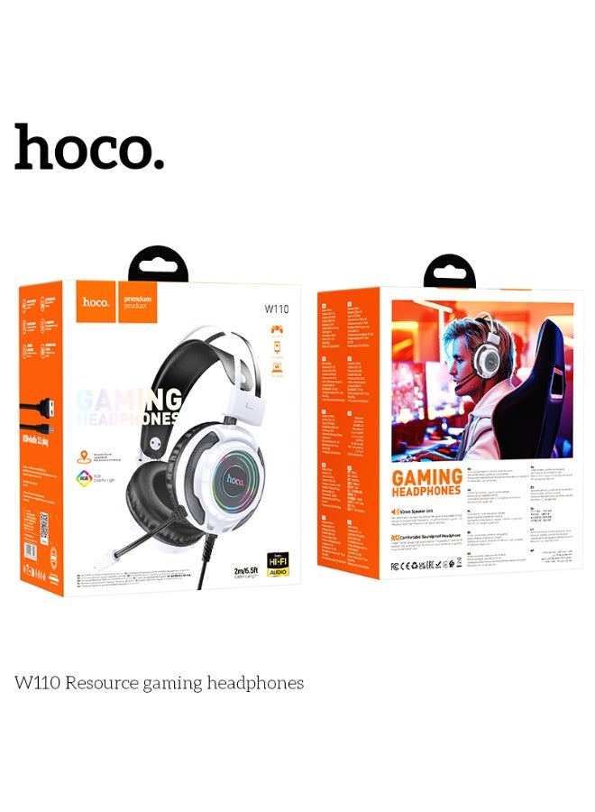 hoco. W110 Resource gaming headphones  - Image 4