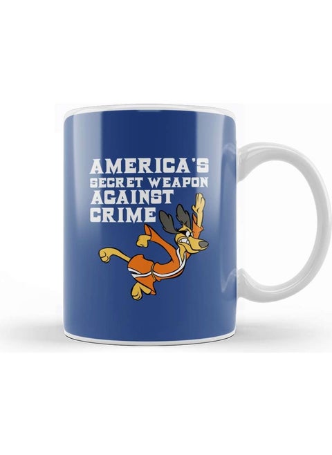 Print Shop Americas Secret Weapon Against Crime Hong Kong Phooey Mug Porcelain
