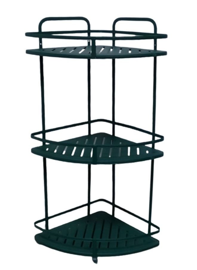 NKX 3-Tier Metal Triangle Corner Storage Shelf  - Image 2