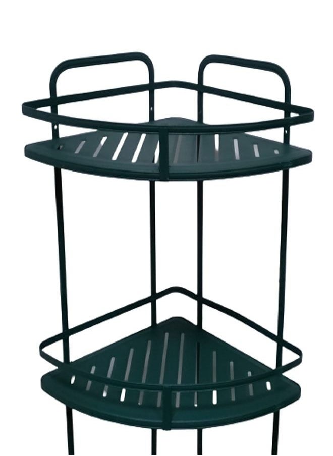 NKX 3-Tier Metal Triangle Corner Storage Shelf  - Image 3