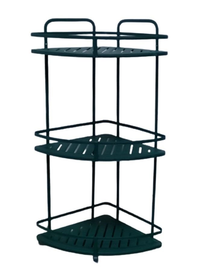 NKX 3-Tier Metal Triangle Corner Storage Shelf  - Image 4