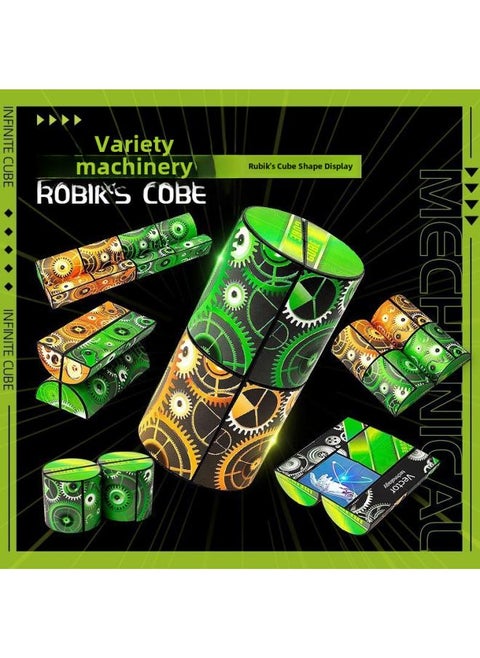 Infinite Geometric Cube Tiktok Net Red Same Style Children's Sky Educational Toys Variety Magnetic Cube