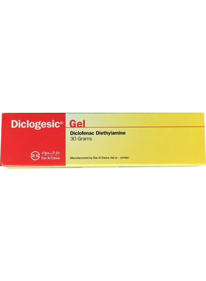Diclogesic Gel – Fast-Acting Relief for Muscle and Joint Pain (30 g)