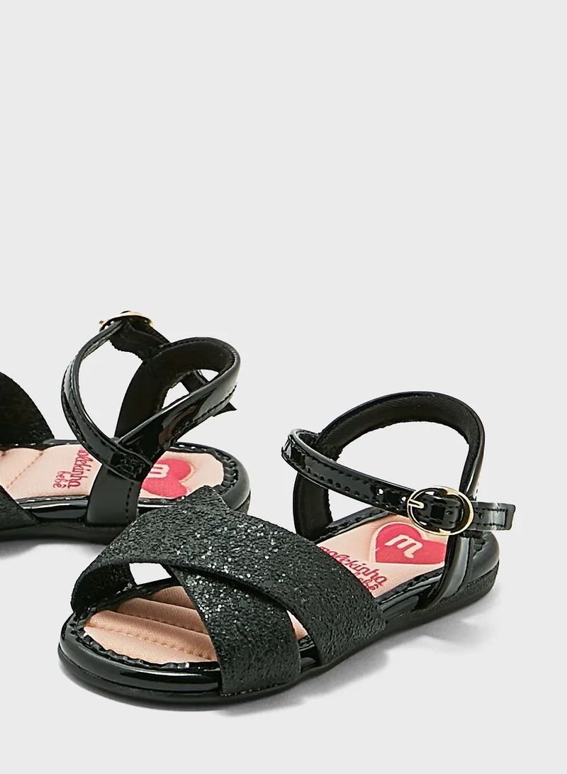 موليكينها Infant Chin Back Strap Sandal