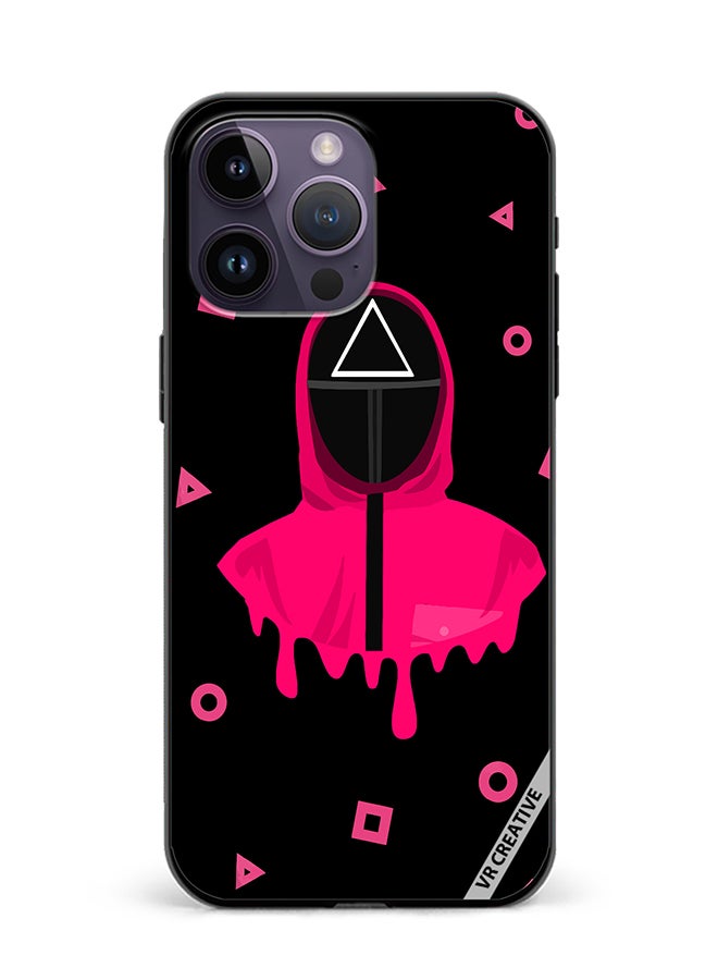VR CREATIVE Protective Case Cover For Apple iPhone 16 Pro Max Squid Game Design Multicolour