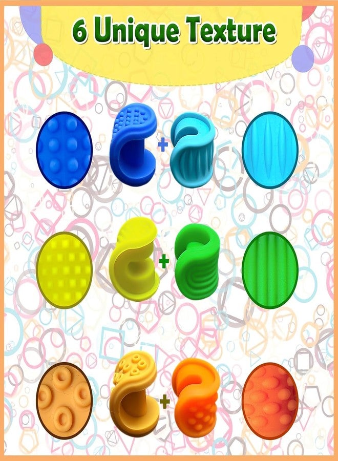 TARINI Sensory Toys 3pcs, Double Texture Sensory Balls for Adults and Kids, Calming Toys for Restless Fingers to Stop Nail-Biting - Image 3