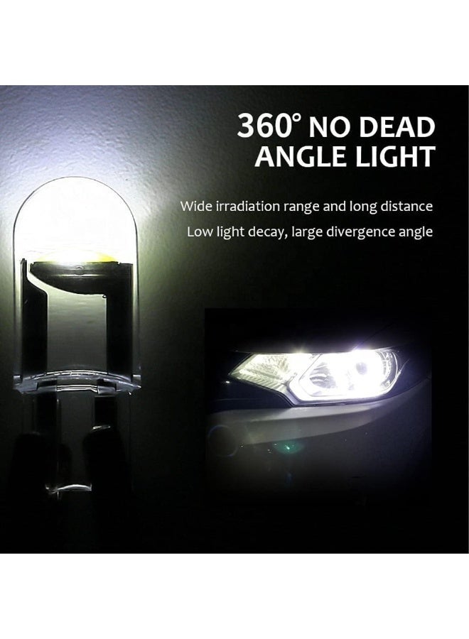 Dunekart T10-COB LED Parking Light Bulb – 6000K Super Bright White for Interior, License Plate and Dome Light | 2W for Car, Bike and Motorcycle (2pcs) - Image 4