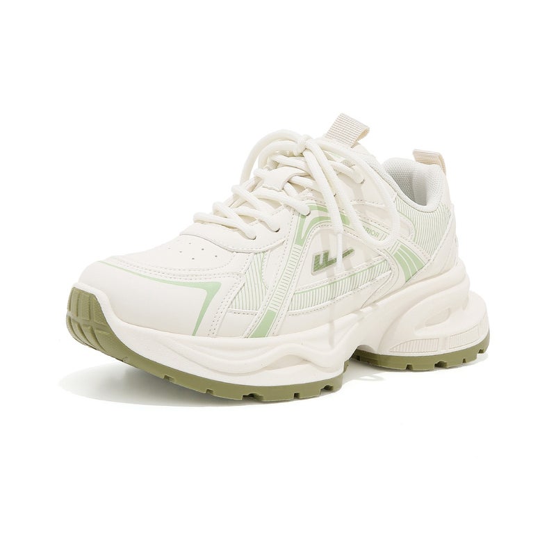 Warrior WXY(S)-3840C Leather Chunky Low Top Sneakers Unisex 2025 - Image 3