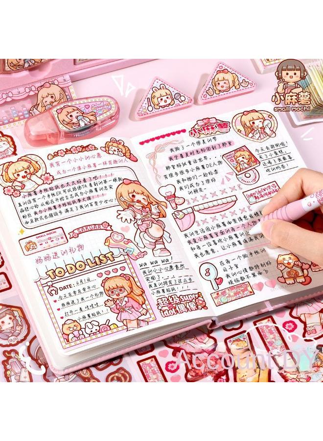 Small Potato Hand Account Suit Gift Box New Notebook Book High Color Value Children's Girl Hand Account Book Deluxe Version Full  - Image 3
