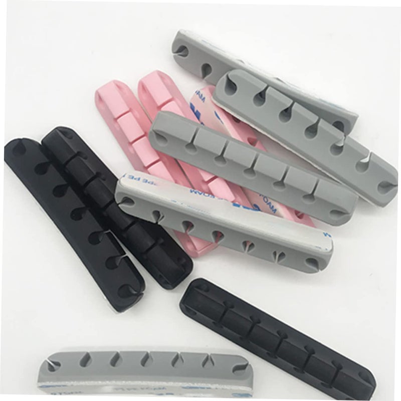 Self Adhesive Cable Clips 3 Pcs Wire Holder Clamp For Home And Office - Image 4