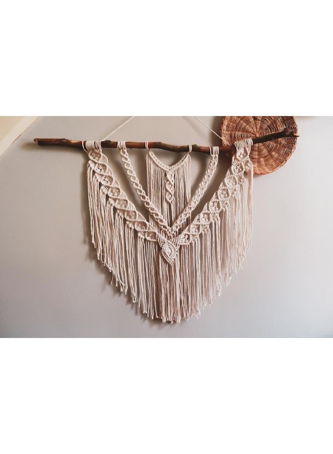 Antikiano Macrame Wall Hanging Bohemian Decoration - Image 1