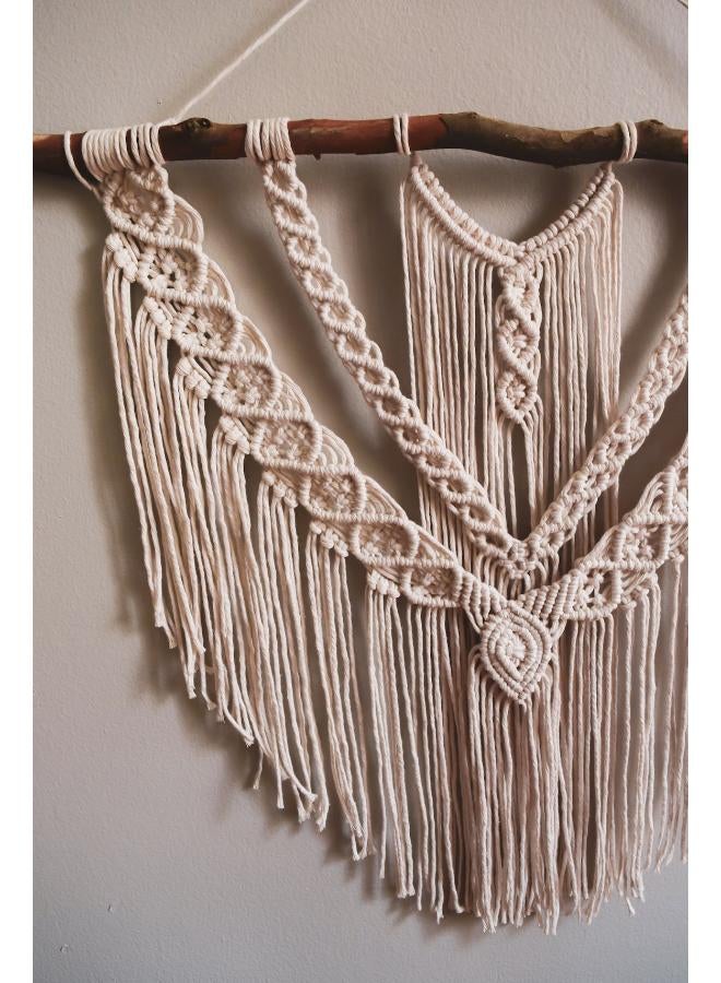 Antikiano Macrame Wall Hanging Bohemian Decoration - Image 2