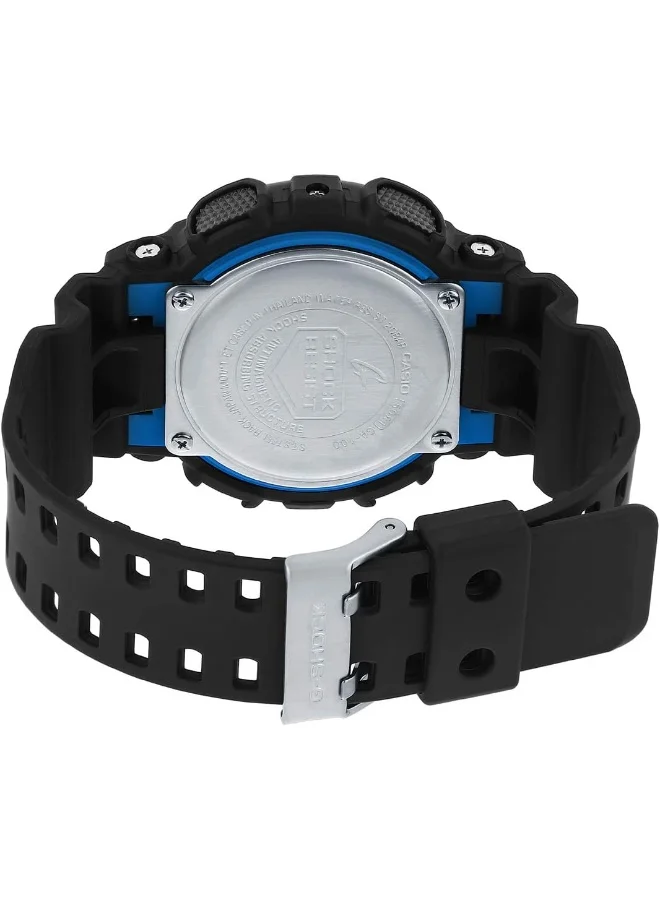 G-SHOCK Men's Casio G-Shock Watch For Men Ana-Digi Dial Resin Band - GA-100-1A2