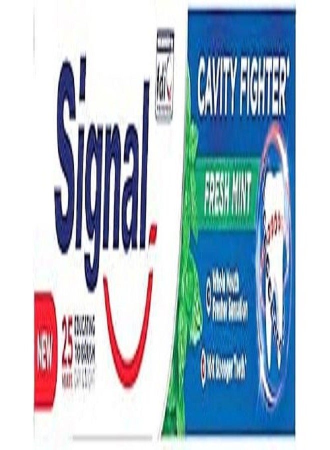 SIGNALTOOTH PASTE MINT CHARCOOL 120 ML+25ML FREE