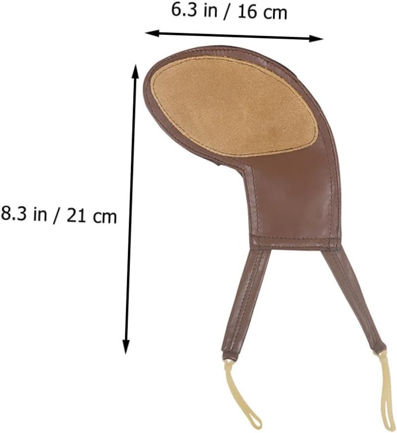 Kisangel Violin Chin Rest and Shoulder Pad Comfortable Texture Support for Violins Soft Cushion for Adult Players and Performances - Image 2