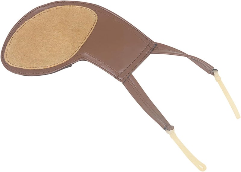 Kisangel Violin Chin Rest and Shoulder Pad Comfortable Texture Support for Violins Soft Cushion for Adult Players and Performances - Image 1