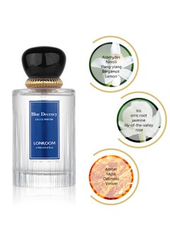 LONKOOM LONKOOM BLUE DECENCY EDT For Women 100ML  - Image 3
