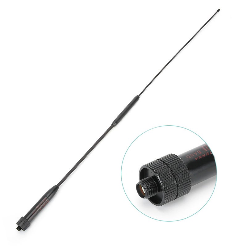 RH901S SMA F Female Plug 144/430MHz Professional Soft Aluminium Alloy Flexible Double Frequency Antenna - Image 2