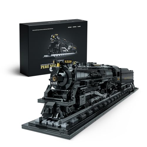 Nifeliz 1225 Locomotive Building Set Classic Steam Train Model Toy for Adult Collectors Display and Gift Giving 1593 PCS NF10323 - Image 1