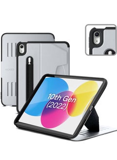 ZUGU CASE ZUGU CASE iPad 10.9 Case, Ultra Slim Protective Case/Cover Designed for iPad 10.9 -inch (10th Gen, 2022) Wireless Pencil Charging, Convenient Magnetic Stand (Auto Sleep/Wake) - Arctic  - Image 1