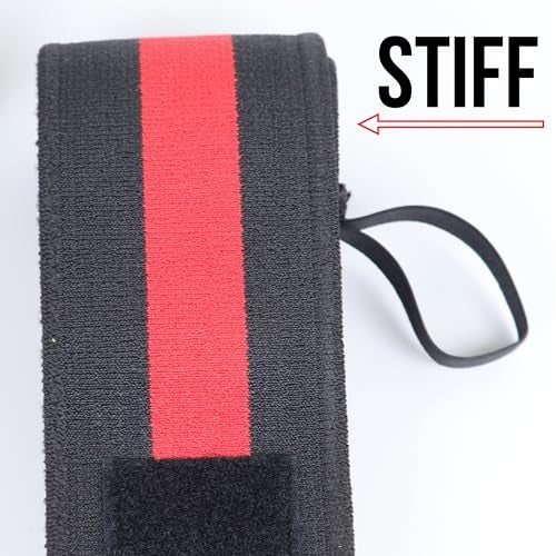 Kobo Competetion Power Weight Lifting Wrist Wraps 1 Meter Long (Pair) - Image 3