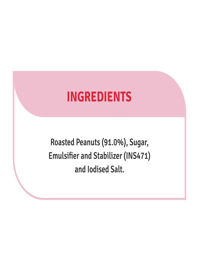 Veeba Creamy Peanut Butter| High Protein | Naturally Gluten Free | Vegan | Trans Fat Free | No Added Preservatives | No Added Colour & Flavour | Non GMO | 900g - Image 3