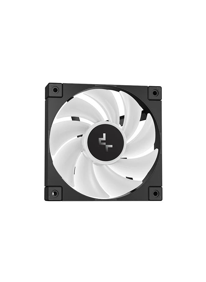 DEEPCOOL LQ360 360mm All-in-One Liquid CPU Cooler, 5th Gen PRO Pump, 3x FD12 ARGB Fans, Magnetic Rotatable Pump Cover, Segment LCD Display, AM5 & LGA1700 Compatible, Tool-Free Installation, ARGB Lighting, Black | R-LQ360-BKLSMW-G-1  - Image 4