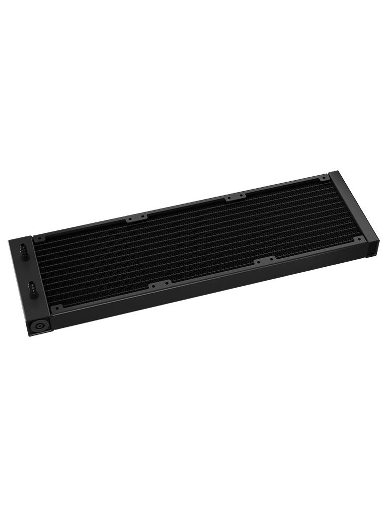 DEEPCOOL LQ360 360mm All-in-One Liquid CPU Cooler, 5th Gen PRO Pump, 3x FD12 ARGB Fans, Magnetic Rotatable Pump Cover, Segment LCD Display, AM5 & LGA1700 Compatible, Tool-Free Installation, ARGB Lighting, Black | R-LQ360-BKLSMW-G-1  - Image 5