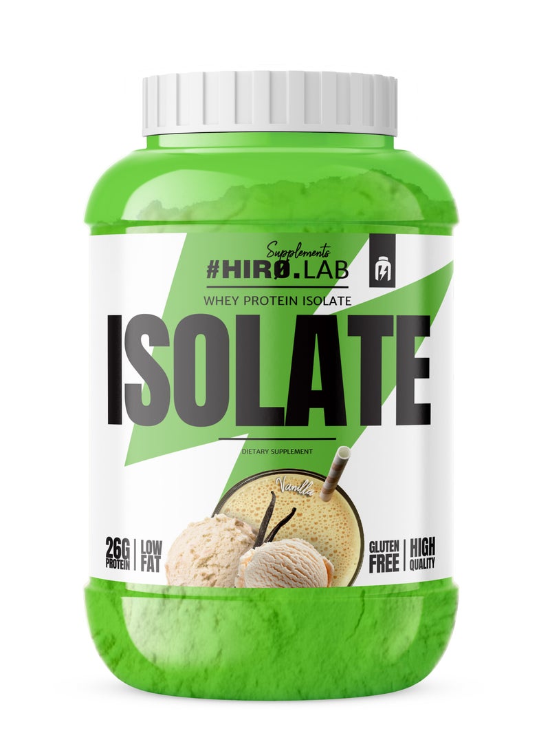 Whey Protein Isolate – 1800g Vanilla