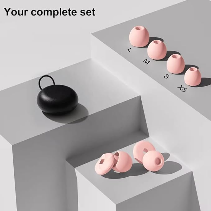 Onomie Loop Earplugs For Noise Reduction High Fidelity Ear Protection For Concerts,Work,Noise Reduction,Studying,Musicians,Motorcycles,Relaxation (Pink,One Size) - Image 2