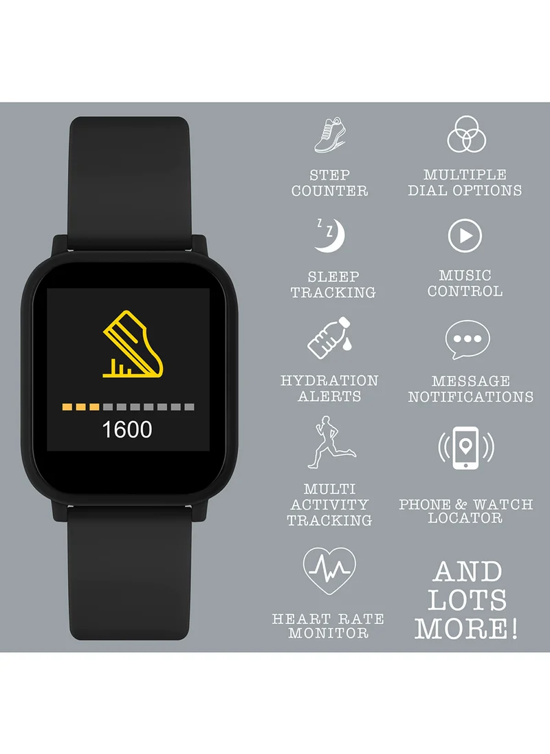 تيكرز Kid's Unisex Digital Square Shape Silicone Wrist Watch TKS10-0004 - 36 Mm