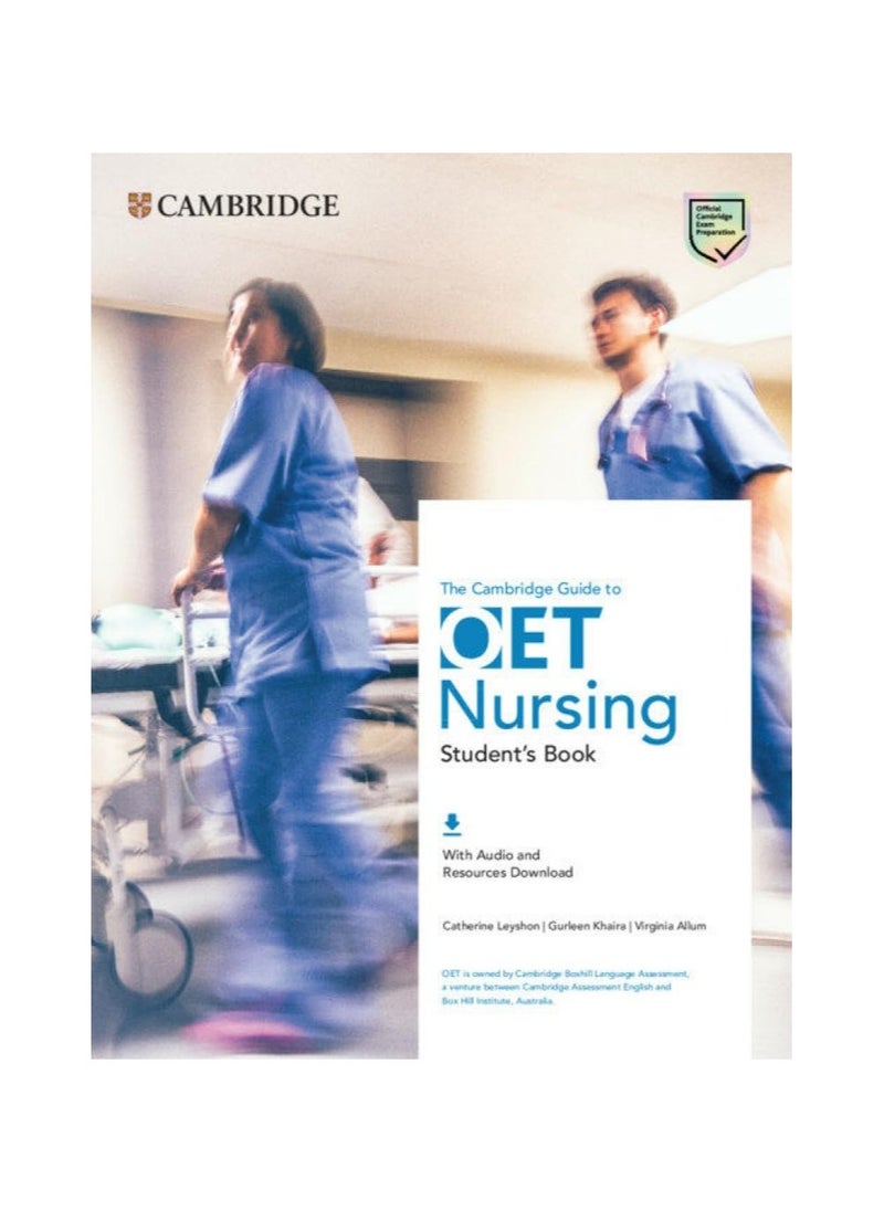 null - The Cambridge Guide To OET Nursing Students Book With Audio And Resources Download Paperback - Image 1