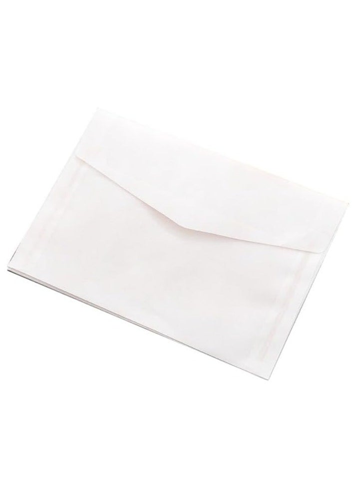 Oasisgalore 30 Pcs 4.9x7 in Semi-Transparent Envelopes for Money, Gifts, Wedding Invitations, and Cards  - Image 1