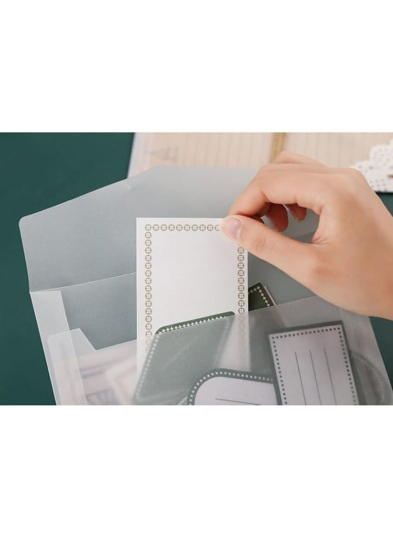Oasisgalore 30 Pcs 4.9x7 in Semi-Transparent Envelopes for Money, Gifts, Wedding Invitations, and Cards  - Image 5