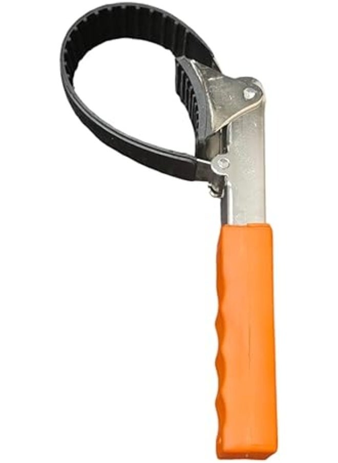 BISSO - Auto Oil Filter Wrench Multi-Purpose Adjustable Filter Removal Wrench Filter High Strength Repair Steel Plate Belt Wrench for Car Repair Tools BISSO - Image 1