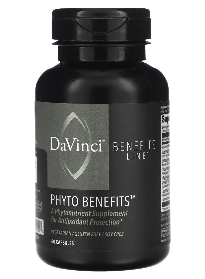 DaVinci Laboratories of Vermont Benefits Line Phyto Benefits 60 Capsules