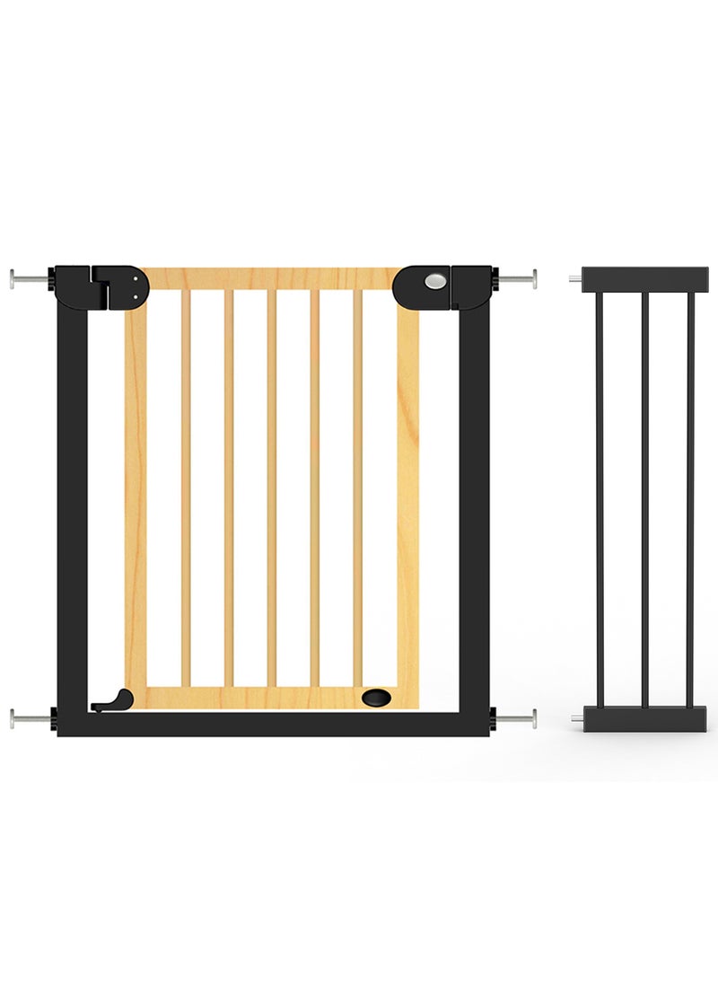 Baby Safe - Safety Gate Extension, Stylish And Easly Attached, 21Cm - Black - Image 1