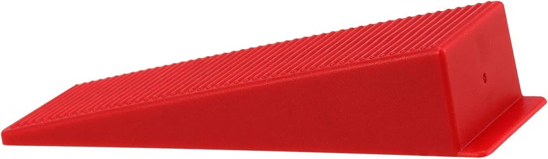 JAPCHET 400 PCS Tile Leveling System Wedges Reusable for 18 116 132 Inch Spacers for Tile Leveler Installation Red - Image 4